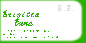 brigitta buna business card